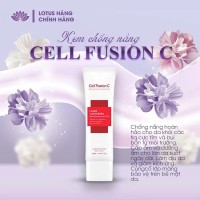 Kem chống nắng Cell Fusion C Nâng Tông Cho Mọi Loại Da Toning Sunscreen 100 SPF50+ PA